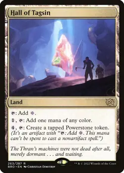 Hall of Tagsin The Brothers' War MTG - R - LP - Magic The Gathering - BRO - Image 1