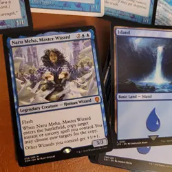 Naru Meha, Master Wizard Mythic *WIZARDS* Custom Complete Commander Deck MTG - Image 1