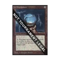 WOTC MtG Collector's Ed Icy Manipulator (CE) (U) EX - Image 1