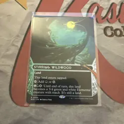 MTG Stirring Wildwood (0039) (Borderless) Edge of Eternities: Stellar Regular - Image 1
