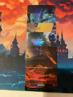 MTG Edge of Eternities Complete Set of Foil Lands - Image 1