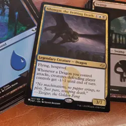 Siumgar, the Drifting Death Rare 3/7***MIL*** Custom Complete Commander Deck MTG - Image 1