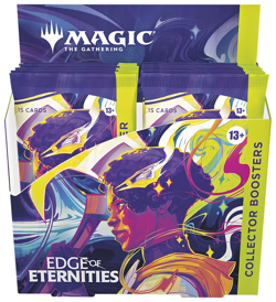 MTG Magic Edge of Eternities COLLECTOR Booster Box FACTORY SEALED! - Image 1