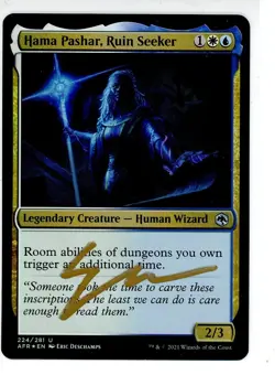 Magic The Gathering MTG Hama Pashar Artist Proof Signed - Image 1