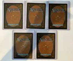 MTG Edge of Eternities Complete Set of Galaxy Foil Lands - Image 2