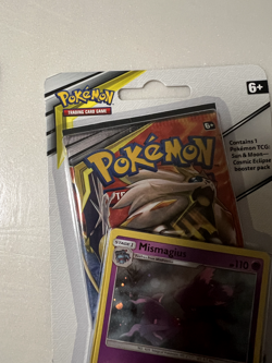 POKEMON SUN MOON COSMIC ECLIPSE BLISTER BOOSTER PACK NEW MISMAGIUS & TERRAKION - Image 5