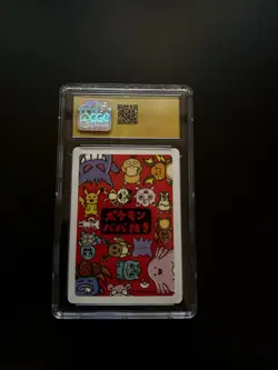 CGC PRISTINE 10 - BULBASAUR - OLD MAID - 2019 Pokemon Playing Cards JPN - Image 2