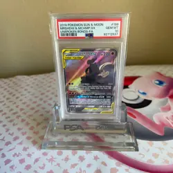 Pokemon Marshadow & Machamp GX Unbroken Bonds Full Alt Art #199 PSA 10 Gem Mint - Image 1