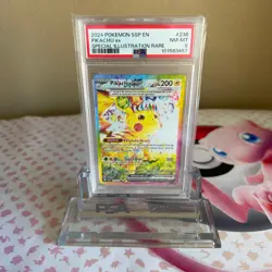 Pokemon Pikachu EX 238/191 Surging Sparks Special Illus. Rare PSA 8 Near MINT - Image 1