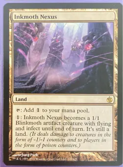 Magic the Gathering (MTG) Inkmoth Nexus Mirrodin Besieged - Image 1