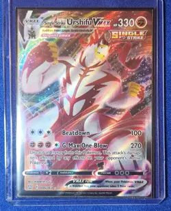 Pokemon - Single Strike Urshifu VMAX - Ultra Rare - Battle Styles - 2021 - Image 1