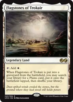 1x Flagstones of Trokair NM-Mint, English Ultimate Masters MTG Magic - Image 1