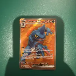 Pokemon Toxicroak ex 232/198 Sv01: Scarlet & Violet Base Set Ultra Rare Holo - Image 1