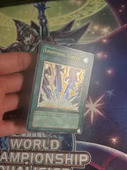 (YBL) YuGiOh - Lightning Vortex - Ultimate Rare - 1st ED - FET-EN040 LP - Image 2