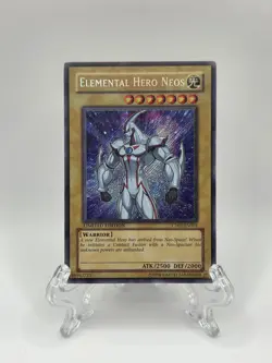 Yugioh Elemental Hero Neos CT03-EN001 Limited Edition Secret Rare Card - Image 1
