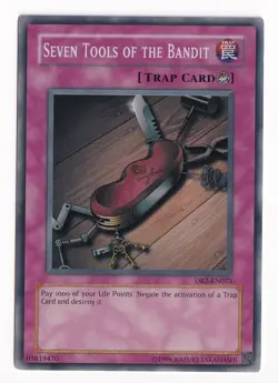 Yugioh Seven Tools of the Bandit DB2-EN075 Super Rare - Image 1