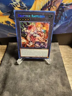 Traptrix Rafflesia Secret Rare 1St Edition RA02-EN034 Yugioh NM - Image 1