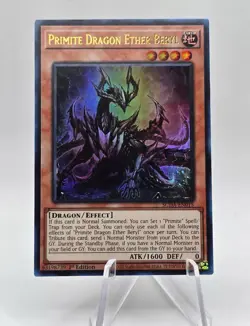 Primite Dragon Ether Beryl Ultra Rare 1St Edition SUDA-EN015 Yugioh - Image 1