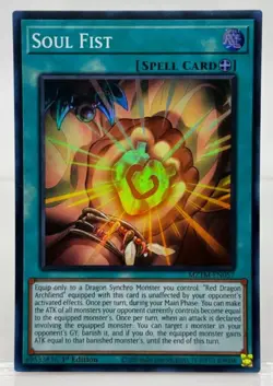 Yugioh Soul Fist MZTM-EN057 Super Rare NM/M Tcg - Image 1