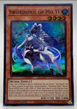 Swordsoul of Mo Ye MZTM-EN080 Yugioh Super Rare NM 1st Ed - Image 1