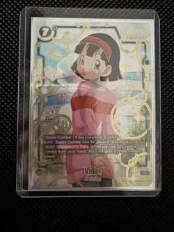 Videl FS02-10 1st Anniversary Promo Alternate Art Dragon Ball Card Fusion World - Image 1