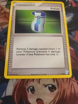 Potion (Minun) 10/12 EX Trainer Kit 2: Plusle & Minun 2006 Pokemon Card LP - Image 3