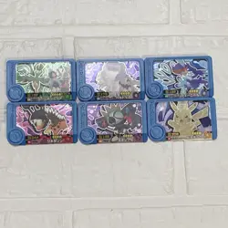 USED Frienda Pokemon Card Tags Pick 6Sets Pikachu Quaquaval 2024 2025 - Image 1