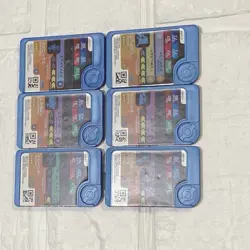 USED Frienda Pokemon Card Tags Pick 6Sets Pikachu Quaquaval 2024 2025 - Image 2