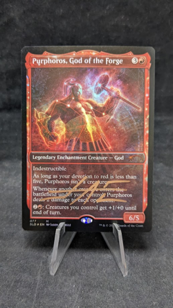 Purphoros, God of the Forge - MTG Magic Secret Lair Drop - Signed by Artist - NM - Image 1