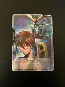 SDCC 2025 Gundam Card Game Resource Promo Heero Yuy - RP-001 English Non-Foil - Image 1
