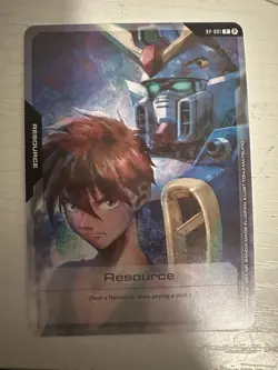 SDCC 2025 Gundam Card Game Resource Promo Heero Yuy - RP-001 English Non-Foil - Image 1