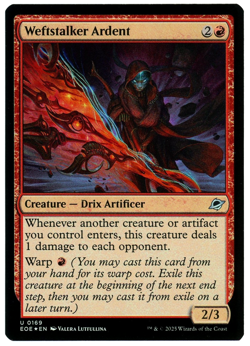 Weftstalker Ardent (Foil) - 0169 - Edge of Eternities - MTG - NM Ships Now - Image 1