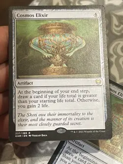 2x Cosmos Elixir 237/285 Kaldheim LP MTG - Image 3