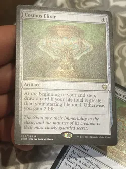 2x Cosmos Elixir 237/285 Kaldheim LP MTG - Image 4