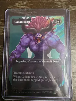 Vincent Valentine - Final Fantasy MTG - Borderless Surge Foil - Image 3