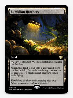 Eumidian Hatchery (Extended Art) - [Commander: Edge of Eternities] MTG Magic 💀 - Image 1