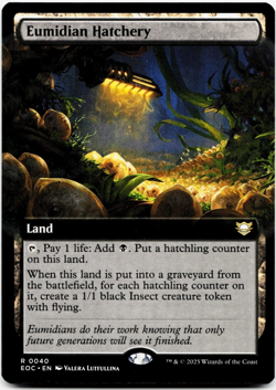 Eumidian Hatchery (Extended Art) - [Commander: Edge of Eternities] MTG Magic 💀 - Image 3