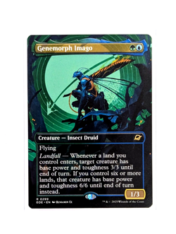 Genemorph Imago R 0299 Borderless Regular MTG Edge Of Eternities EOE EN NM/M - Image 1