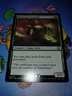 1x Ramunap Excavator - 241 - NM - Commander: Modern Horizons 3 - MTG - Image 1