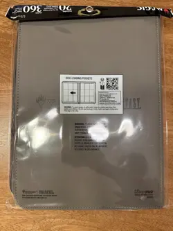 Sephiroth Ultra Pro Final Fantasy MTG 9 Pocket Premium Binder - Sealed - Image 3