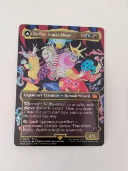 Kefka, Court Mage - Borderless Foil - #322 - Final Fantasy - MTG - Image 1