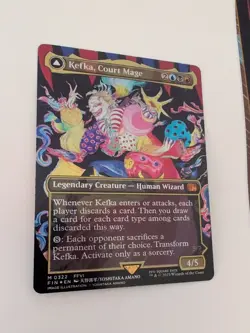 Kefka, Court Mage - Borderless Foil - #322 - Final Fantasy - MTG - Image 2