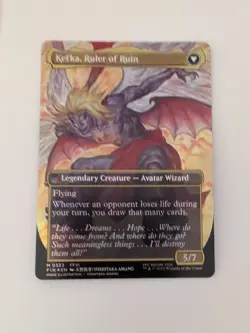 Kefka, Court Mage - Borderless Foil - #322 - Final Fantasy - MTG - Image 3