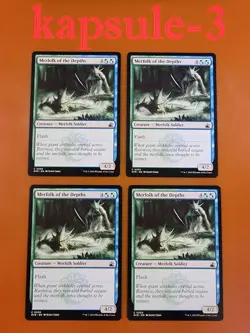 4x Merfolk of the Depths | Ravnica Remastered | MTG Magic Cards - Image 1