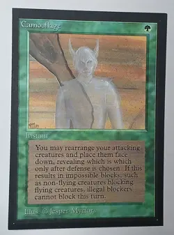 Camouflage x (1) MTG - Collectors' Edition (CE) - EX/NM - Image 1
