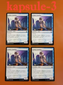 4x Judge's Familiar | Ravnica Remastered | MTG Magic Cards - Image 1