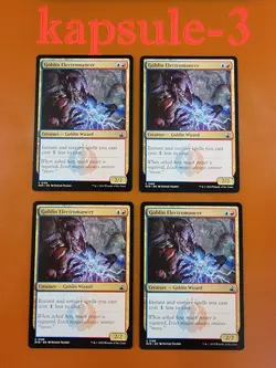 4x Goblin Electromancer | Ravnica Remastered | MTG Magic Cards - Image 1