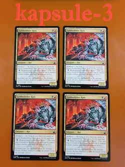 4x Gobhobbler Rats | Ravnica Remastered | MTG Magic Cards - Image 1