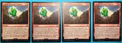 Call the Mountain Chocobo x4 NM MTG Final Fantasy Magic The Gathering - Image 2