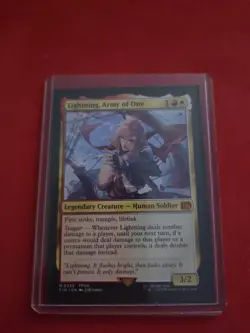 Lightning, Army of One 0233 MTG FIN Final Fantasy Near Mint - Image 1